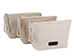 Canvas cosmetic bag