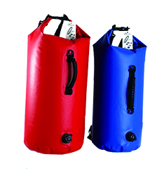 25L waterproof bag with two straps and handle
