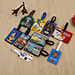 Reflective Hard Keychain