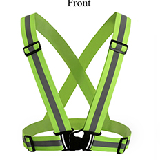 Hi Vis Reflective Safety Belt with Buckle