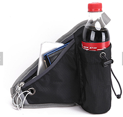 Bicycle Sport Waist Bag with Bottle Holder